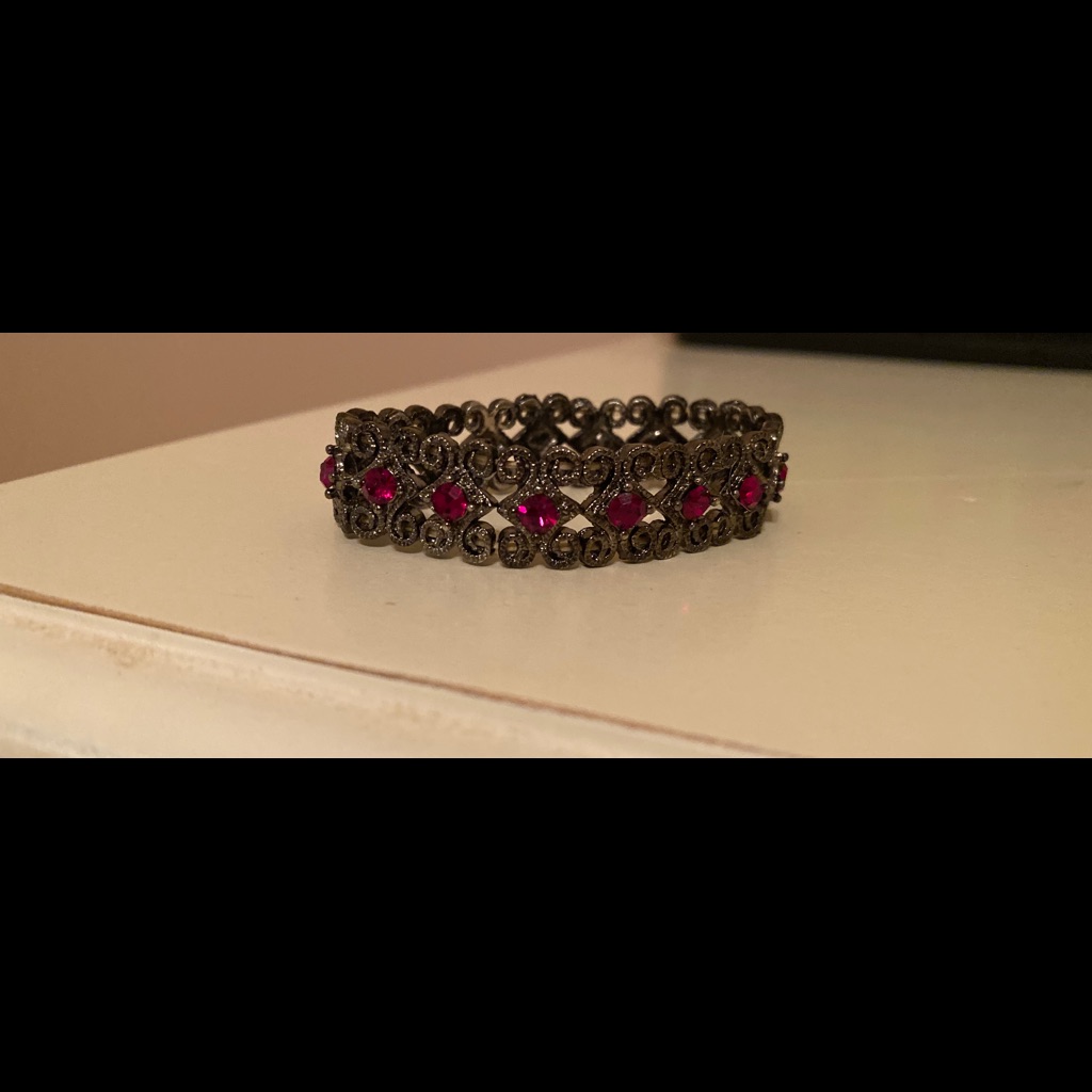 Woman’s Ruby Gem Bracelet